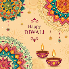 Happy Diwali background