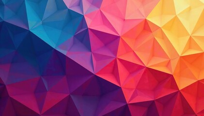 Obraz premium Abstract geometric shapes form intricate backdrop, wallpaper, seamless