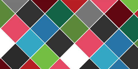 A stylish and vibrant vector background with colorful small squares brings energy and excitement, making it perfect for innovative brands, digital illustrations and media content.