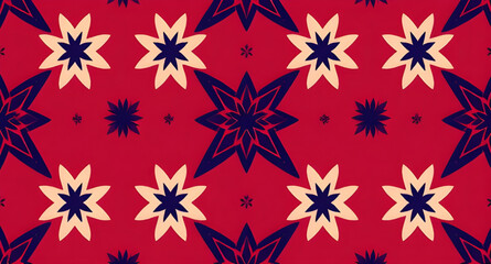 seamless pattern with embroidery pattern