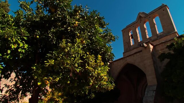 Bellapais Monastery in Beylerbeyi village, Cyprus