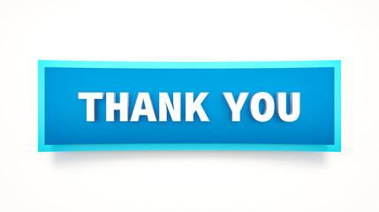 Thank you. Colored banner and sign. Praying, gratitude, congratulating, respect, inspiration, feedback.