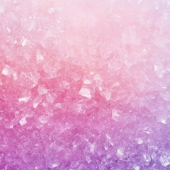 Fototapeta premium Colorful crystals create a vibrant backdrop with shades of pink and purple during a tranquil moment
