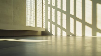 Fototapeta premium empty room with window
