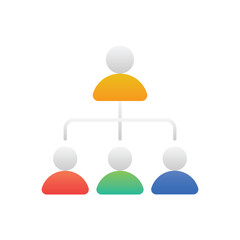 Organization Vector icon