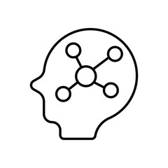 Mind Mapping Vector icon