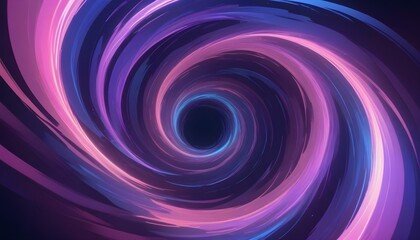 Obraz premium An eye-catching digital art piece showing a vibrant swirling spiral in shades of pink and purple.