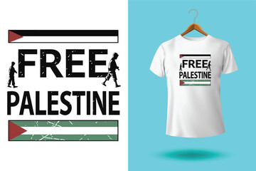 Tshirt design that says free Palestine free gaza-01.eps