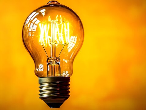 Bright Idea Glowing Vintage Edison Light Bulb