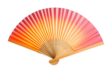 vintage fan design isolated on white