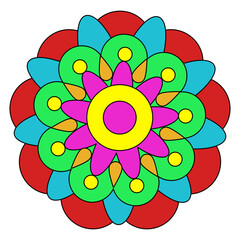 abstract flower background