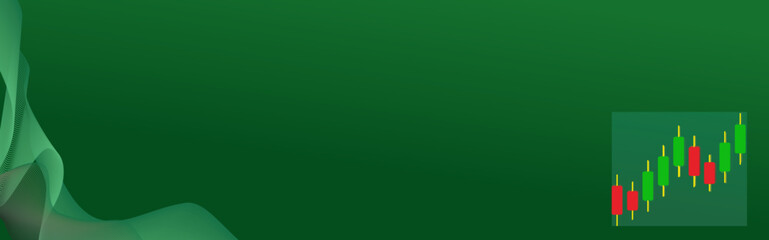 Professional and Modern web Banner for digital business with wave and graphic background