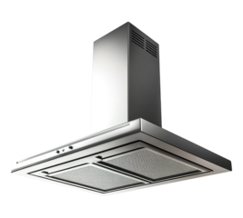 A silver ventilator with a black top