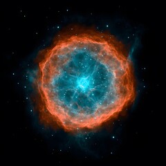 Fototapeta premium Stunning Celestial Nebula Space Cosmic Cloud of Gas and Dust