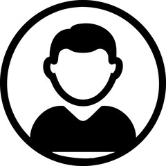 Vector illustration icon of a customer support person with headphones shows a heart symbol for service communication