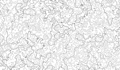 Topographic map background geographic line map with elevation assignments. Modern design with White background with topographic wavy pattern design.