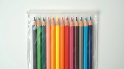 Creative school supplies for students classroom essentials colorful pencils bright environment top view learning tools