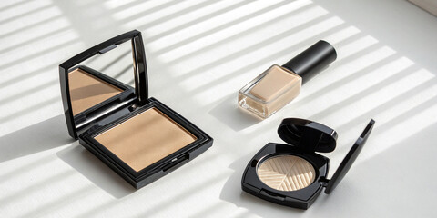 Minimalist Beauty: Natural Makeup Essentials in Soft Sunlight