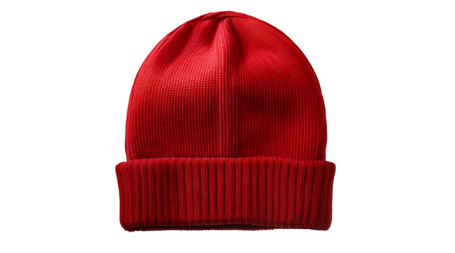 Red Hat Isolated on Transparent Background