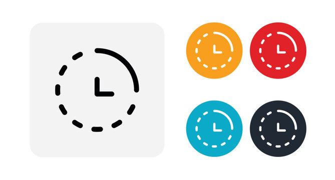 Timeline icon illustration isolated vector sign symbol