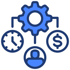 Resource Allocation Icon