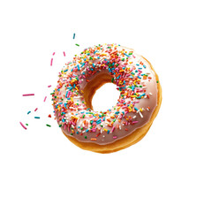 donut with sprinkles