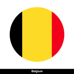 belgium flag vector isolated on transparent background