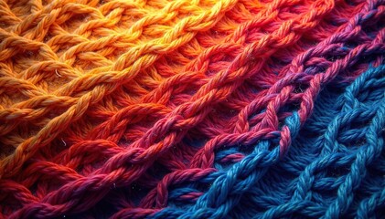 Intricate woven fabric, rich color variations, seamless pattern, sophisticated, texture