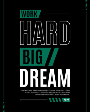 Black Green Modern Urban Style Geometric Typography Motivational Quote T Shirt Design