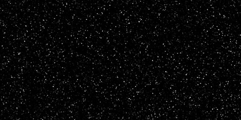 Terrazzo black background with scattered gray and white dots. Rock spatter stone marble backdrop. Black wall texture with noise overlay pattern. Vintage quartz terrazzo flooring.