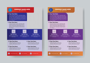 Customizable Business Flyer Template