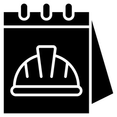 Calendar glyph icon