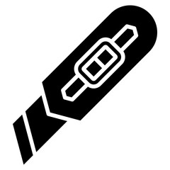 Cutter glyph icon