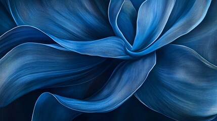 Radiant blue background with dynamic stripes expanding outward in an energetic design made with Generative AI technology