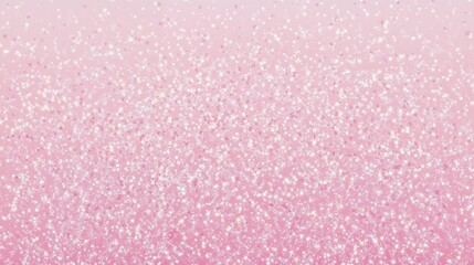 Sparkling glitter background, vibrant pink tones, festive atmosphere, decorative design