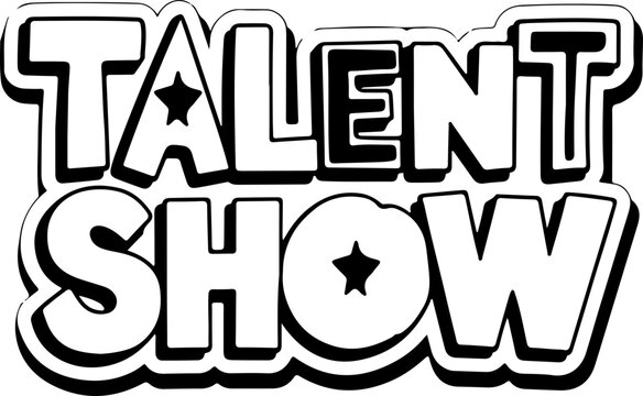 Talent Show Announcement Graphic Design
