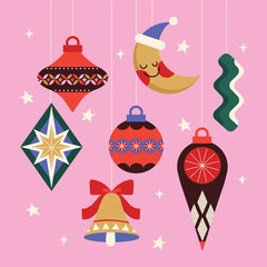 Christmas Ornaments Set