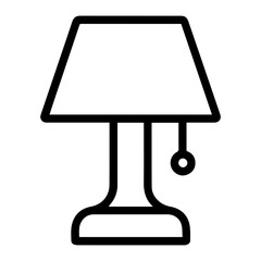 Night light icon on white background vector