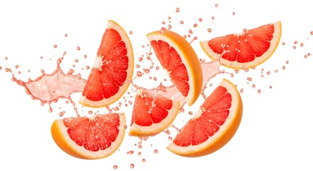 slice of grapefruit