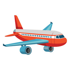 passanger-aeroplane-vactor-image-on-white-background
