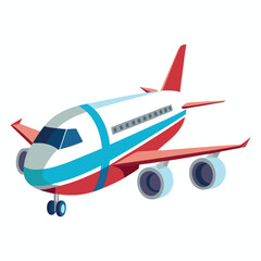 passanger-aeroplane-vactor-image-on-white-background