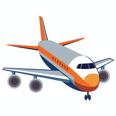 passanger-aeroplane-vactor-image-on-white-background