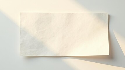 blank sheet of paper