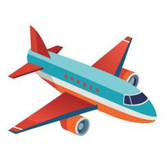passanger-aeroplane-vactor-image-on-white-background