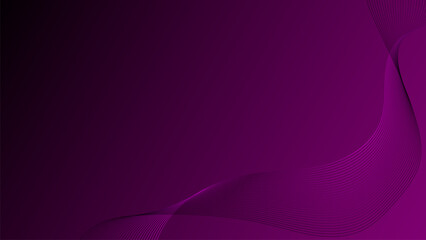 Abstract dark pink technology wave lines, abstract blue waves, abstract blue wave background, futuristic technology style.