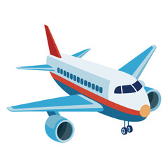 passanger-aeroplane-vactor-image-on-white-background
