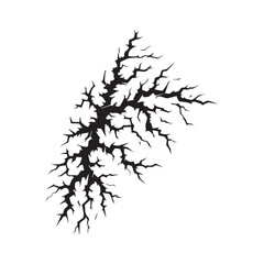 black crack texture distressed cracked surface grunge wall cracked pattern. 