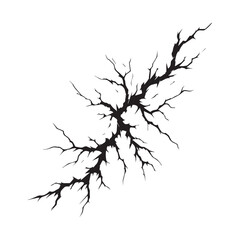 black crack texture distressed cracked surface grunge wall cracked pattern. 