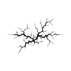 black crack texture distressed cracked surface grunge wall cracked pattern. 