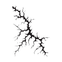 black crack texture distressed cracked surface grunge wall cracked pattern. 